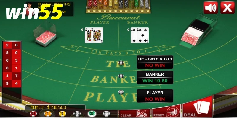 Baccarat đặt cửa con Win55 – Cách chơi và lưu ý khi tham gia 3 Điểm cần biết khi chọn cửa Con